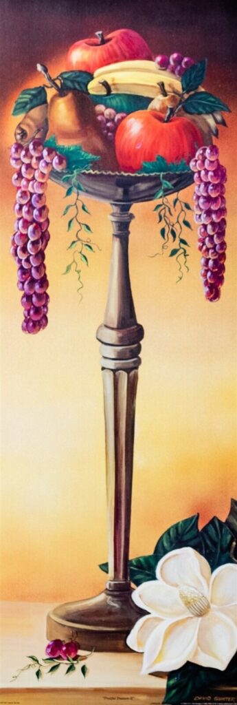 Fruitful Treasure II, by David Gunter - 12x36 Art Poster Print for Wall, Home Decor - Image 2