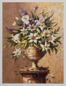 Floral Expressions II, by Welby - 13x17 Art Poster Print for Wall, Home Decor - Image 2