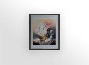 Vases With Flowers I - 11x14 Art Poster Print for Wall, Home Decor - Image 2