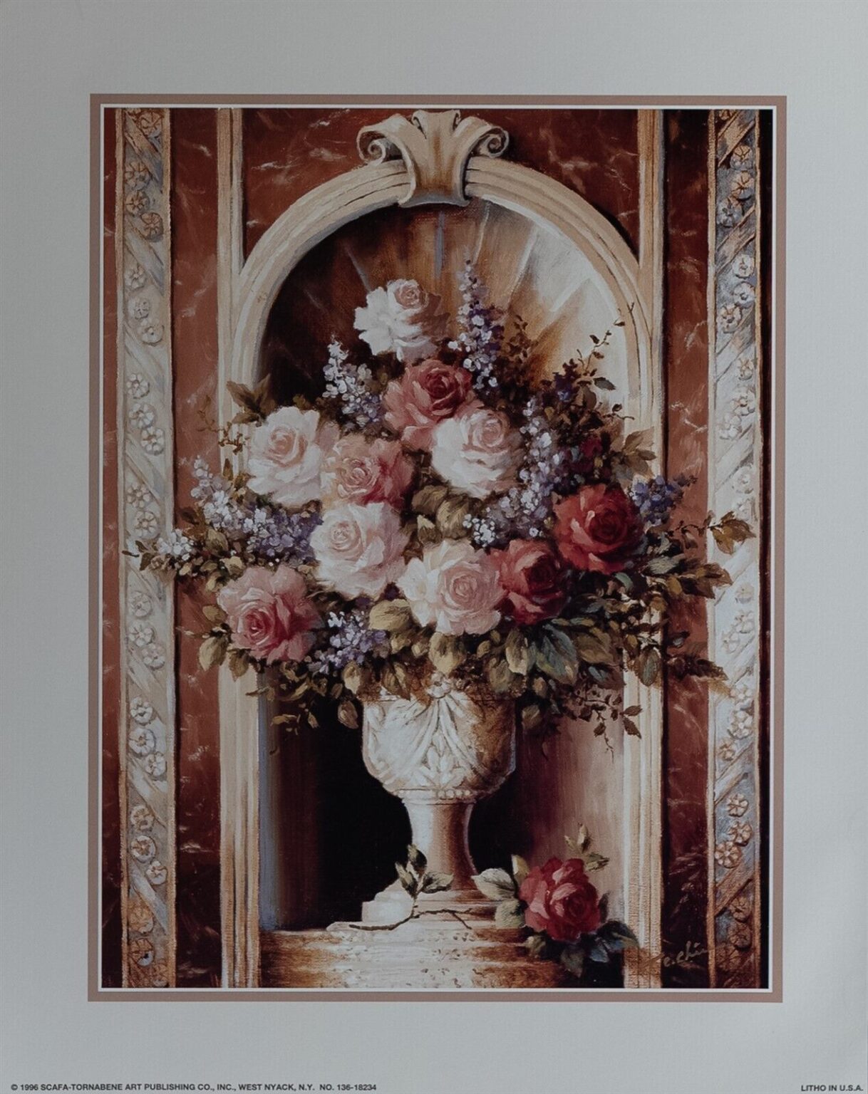 img 2 Vase I, by Chin - 11x14 Art Poster Print for Wall, Home Decor - Image 2