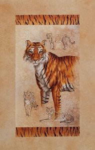 Tiger, by Gibson - 10x16 Art Poster Print for Wall, Home Decor - Image 2