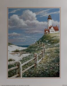 Lighthouse II - 11x14 Art Poster Print for Wall, Home Decor - Image 2