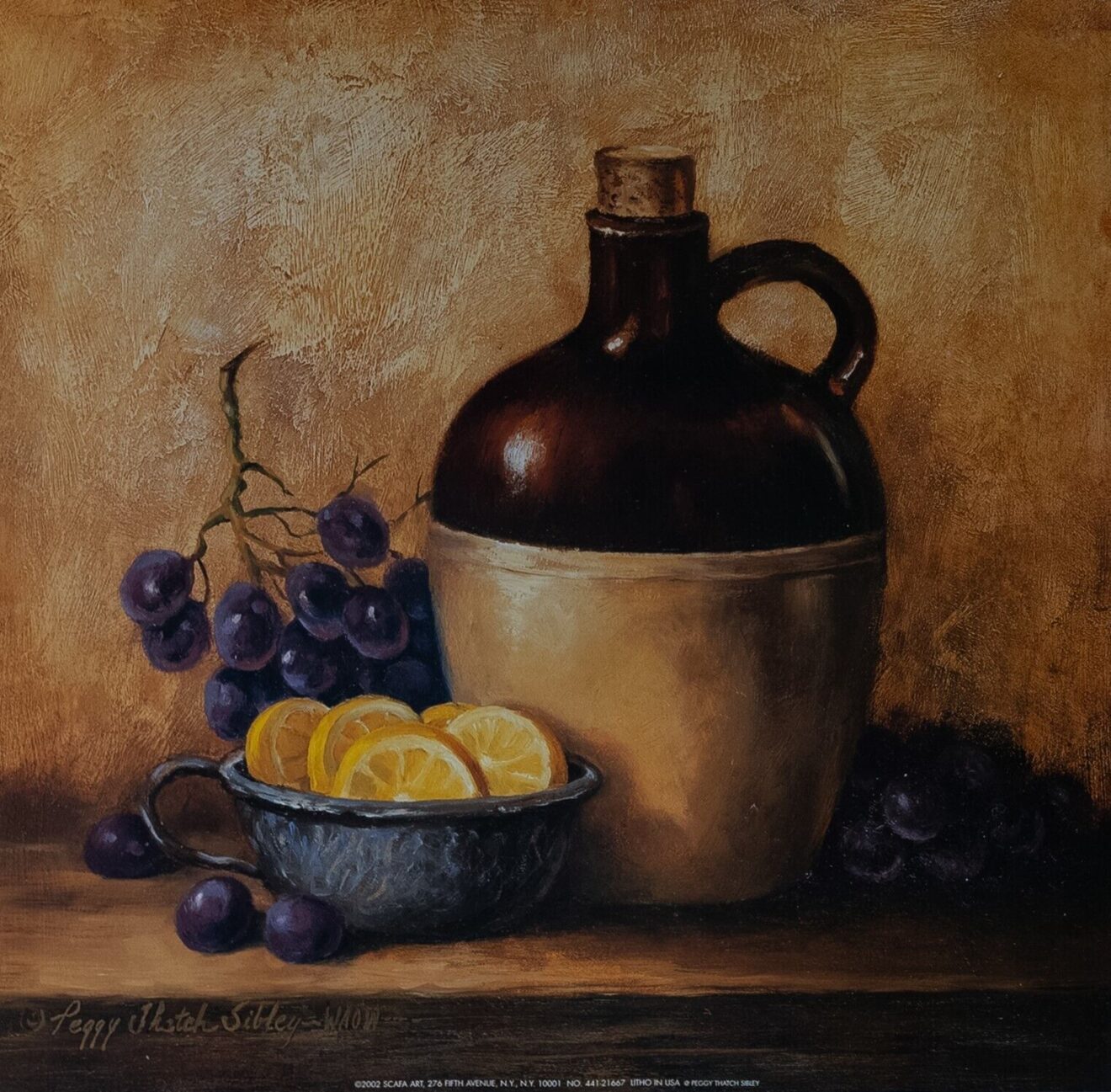 Jug II , by Sibley - 12x12 Art Poster Print for Wall, Home Decor - Image 2