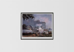 As Time Goes By, by Frederico - 12x15 Art Poster Print for Wall, Home Decor - Image 3