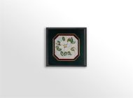 White Flower, by Bourgan - 16x16 Art Poster Print for Wall, Home Decor - Image 3