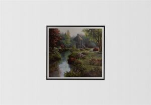 Summer Retreat, by Chun - 26x32 Art Poster Print for Wall, Home Decor - Image 3