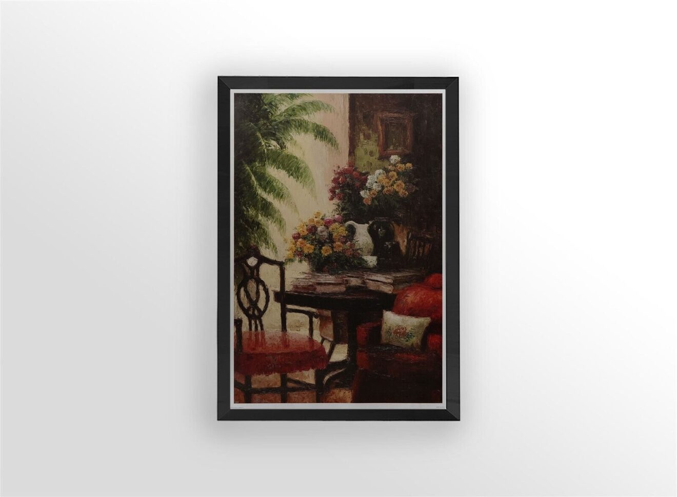 Rose Parlour, by Quinn - 21x31 Art Poster Print for Wall, Home Decor - Image 3