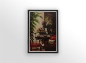 Rose Parlour, by Quinn - 21x31 Art Poster Print for Wall, Home Decor - Image 3