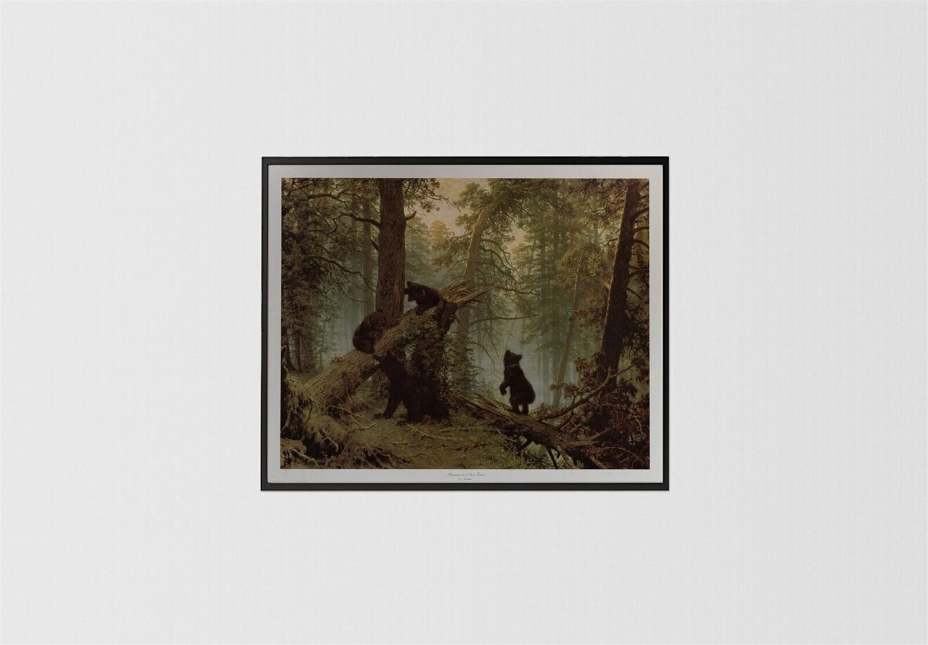 Bass harbor head Lighthouse, by Shishkin - 24.5x30 Art Poster Print for Wall, Home Decor - Image 3