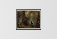 Bass harbor head Lighthouse, by Shishkin - 24.5x30 Art Poster Print for Wall, Home Decor - Image 3