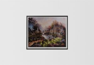 Morning Glory, by Strubel - 24.5x30 Art Poster Print for Wall, Home Decor - Image 3