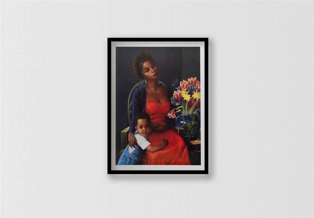 Miz Lela's Baby, by Young - 28x34 Art Poster Print for Wall, Home Decor - Image 3