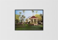 Gazebo, by HL Woodall - 24x34 Art Poster Print for Wall, Home Decor - Image 3