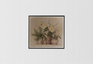 Garden Gathering, by Mock - 26x32 Art Poster Print for Wall, Home Decor - Image 3