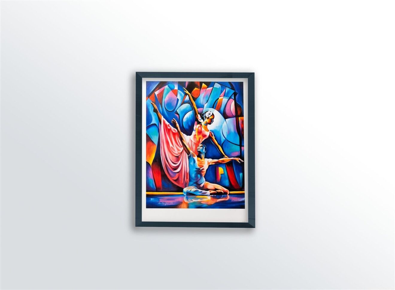 Dancing Couple, by Alix Beaujour - 25x35 Art Poster Print for Wall, Home Decor - Image 3