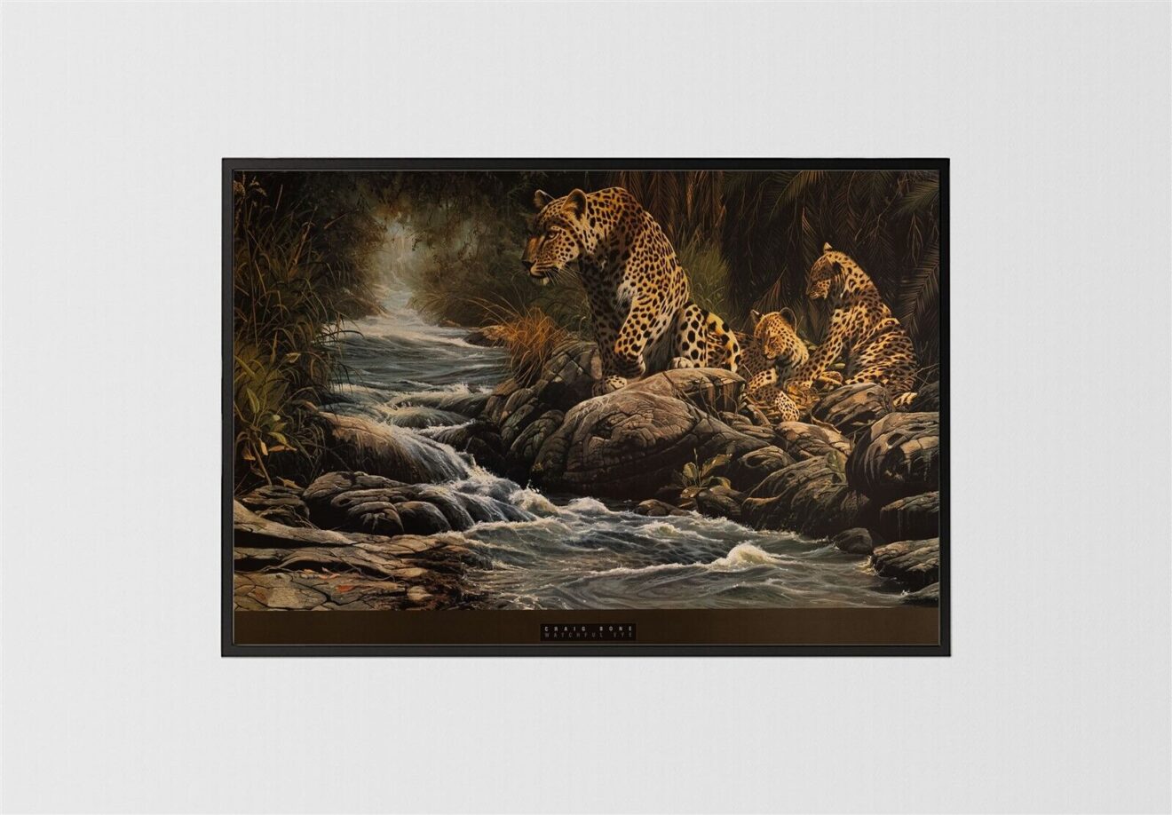 Watchful Eye, by Craig Bone - 24x36 Art Poster Print for Wall, Home Decor - Image 3