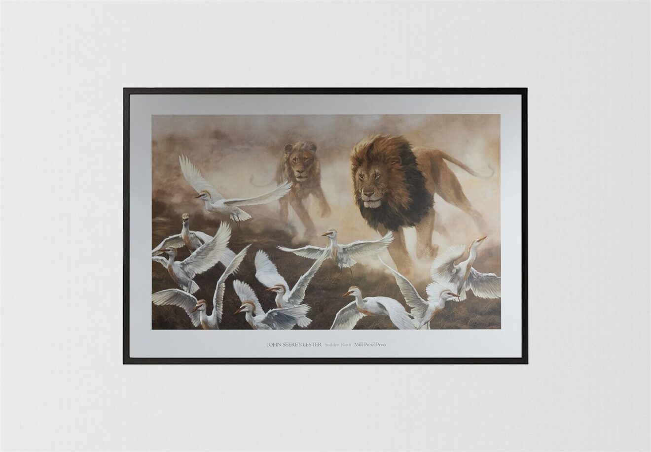 Sudden Rush, by John Seerey-Lester - 24x36 Art Poster Print for Wall, Home Decor - Image 3