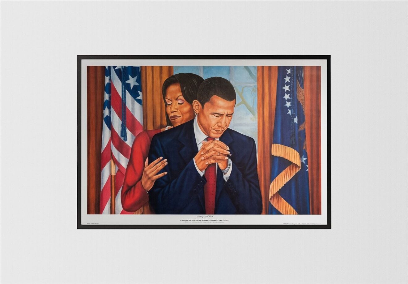 Putting God First, by Myers - 24x36 Art Poster Print for Wall, Home Decor - Image 3