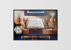 Psalms, by David Gunter - 24x36 Art Poster Print for Wall, Home Decor - Image 2