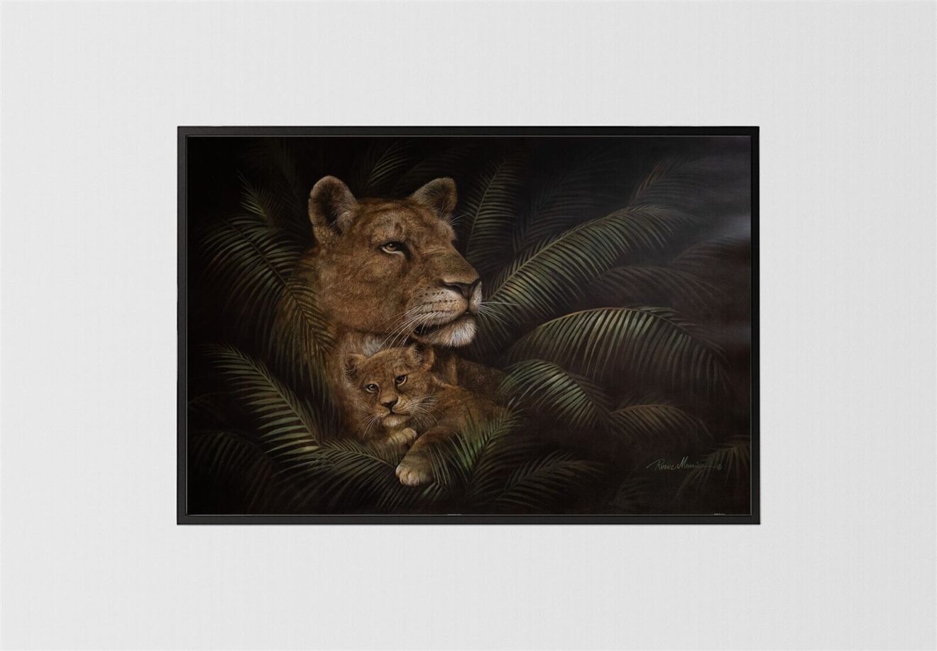 Protective Love, by Manning - 24x36 Art Poster Print for Wall, Home Decor - Image 3