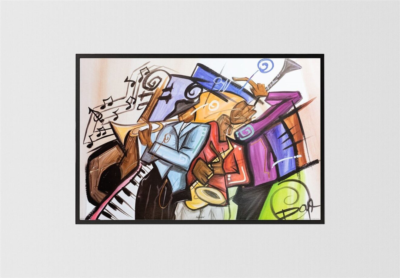 Jammin', by DOA - 24x36 Art Poster Print for Wall, Home Decor - Image 3