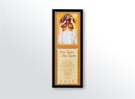 Pray Together Stay Together, by WAK - 12x36 Art Poster Print for Wall, Home Decor - Image 3