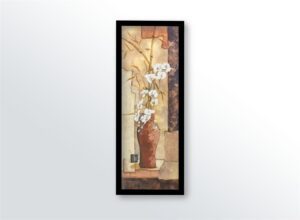 Mandarin Panel I, by Charles Olsen - 12x36 Art Poster Print for Wall, Home Decor - Image 3