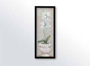 Lavish Orchids II, by Angela Ferrante - 12x36 Art Poster Print for Wall, Home Decor - Image 3