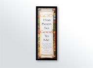 God Has Been Good To Me, by R.V. Moseley - 12x36 Art Poster Print for Wall, Home Decor - Image 3