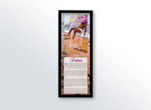 Footprints III, by Lester Kern - 12x36 Art Poster Print for Wall, Home Decor - Image 3