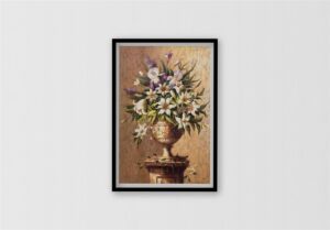 Floral Expressions II, by Welby - 13x17 Art Poster Print for Wall, Home Decor - Image 3