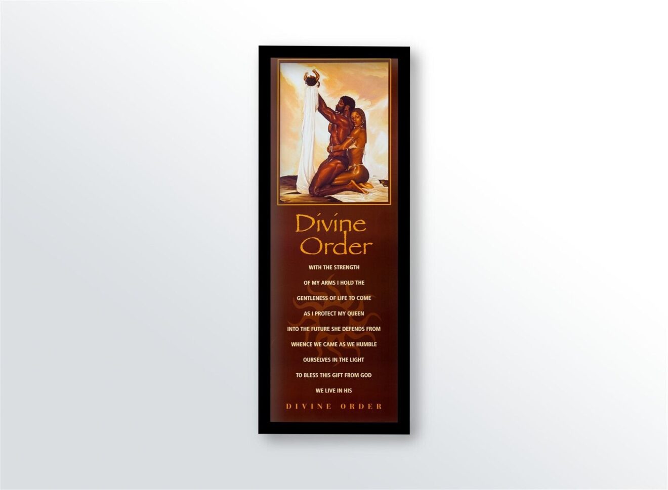 Divine Order, by WAK - 12x36 Art Poster Print for Wall, Home Decor - Image 2