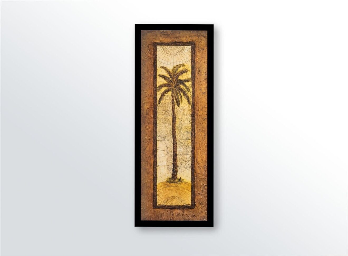 Cayman Palm I, by Olson - 12x36 Art Poster Print for Wall, Home Decor - Image 3