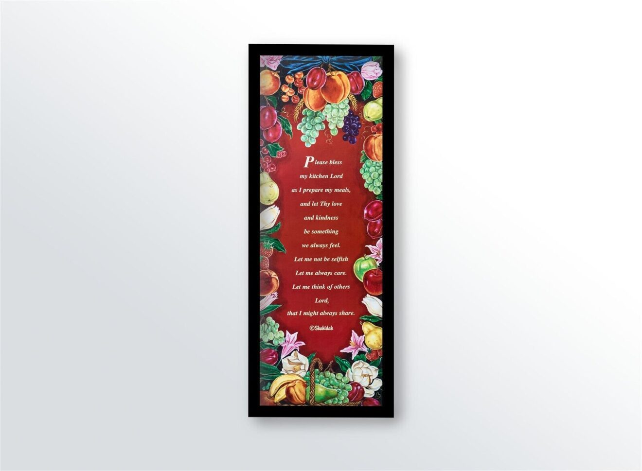 Bless My Kitchen, by Johnny Myers - 12x36 Art Poster Print for Wall, Home Decor - Image 3