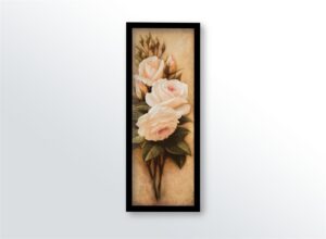 Pink Petals I, by Levashov - 12x36 Art Poster Print for Wall, Home Decor - Image 3