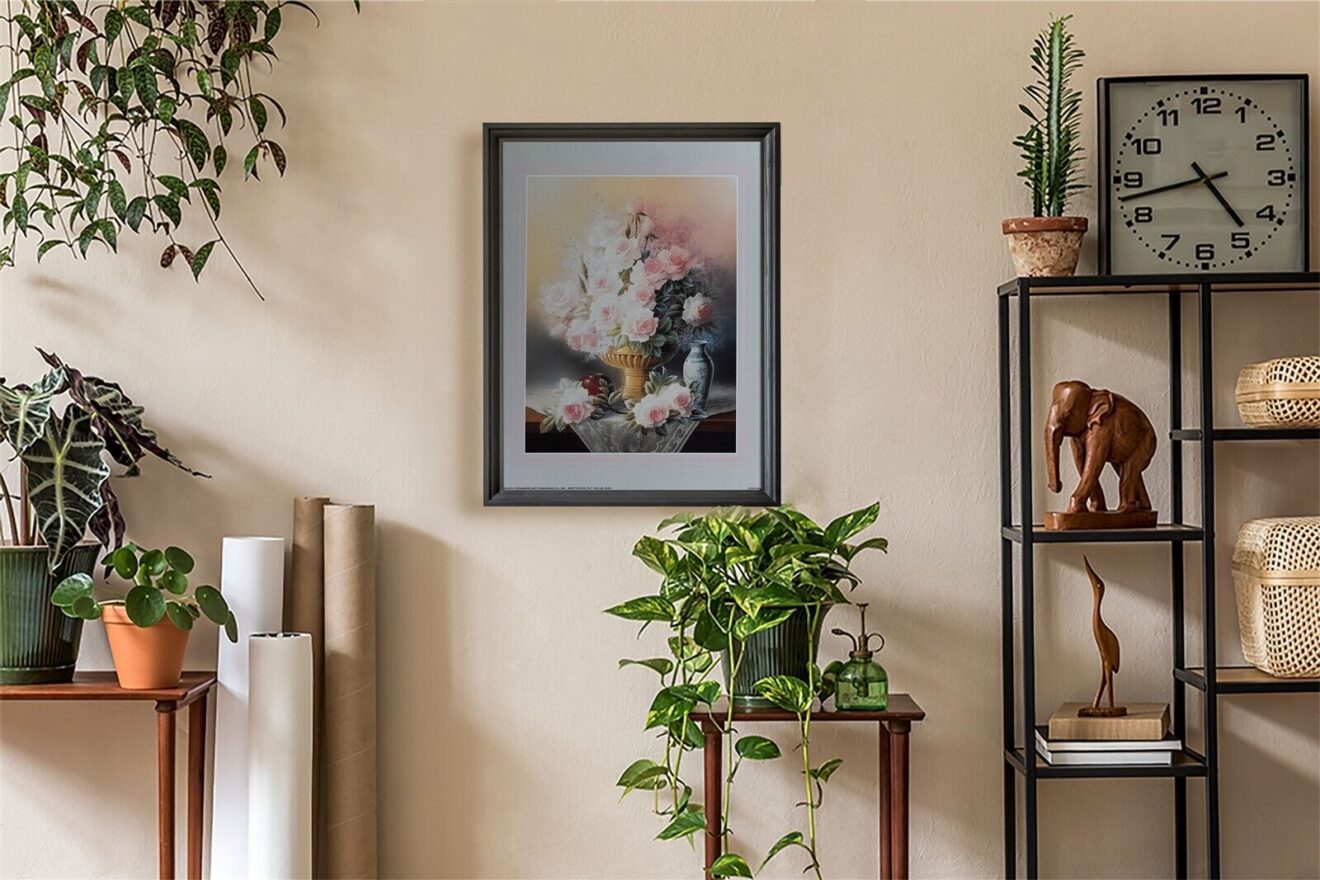 Vases With Flowers I - 11x14 Art Poster Print for Wall, Home Decor - Image 3