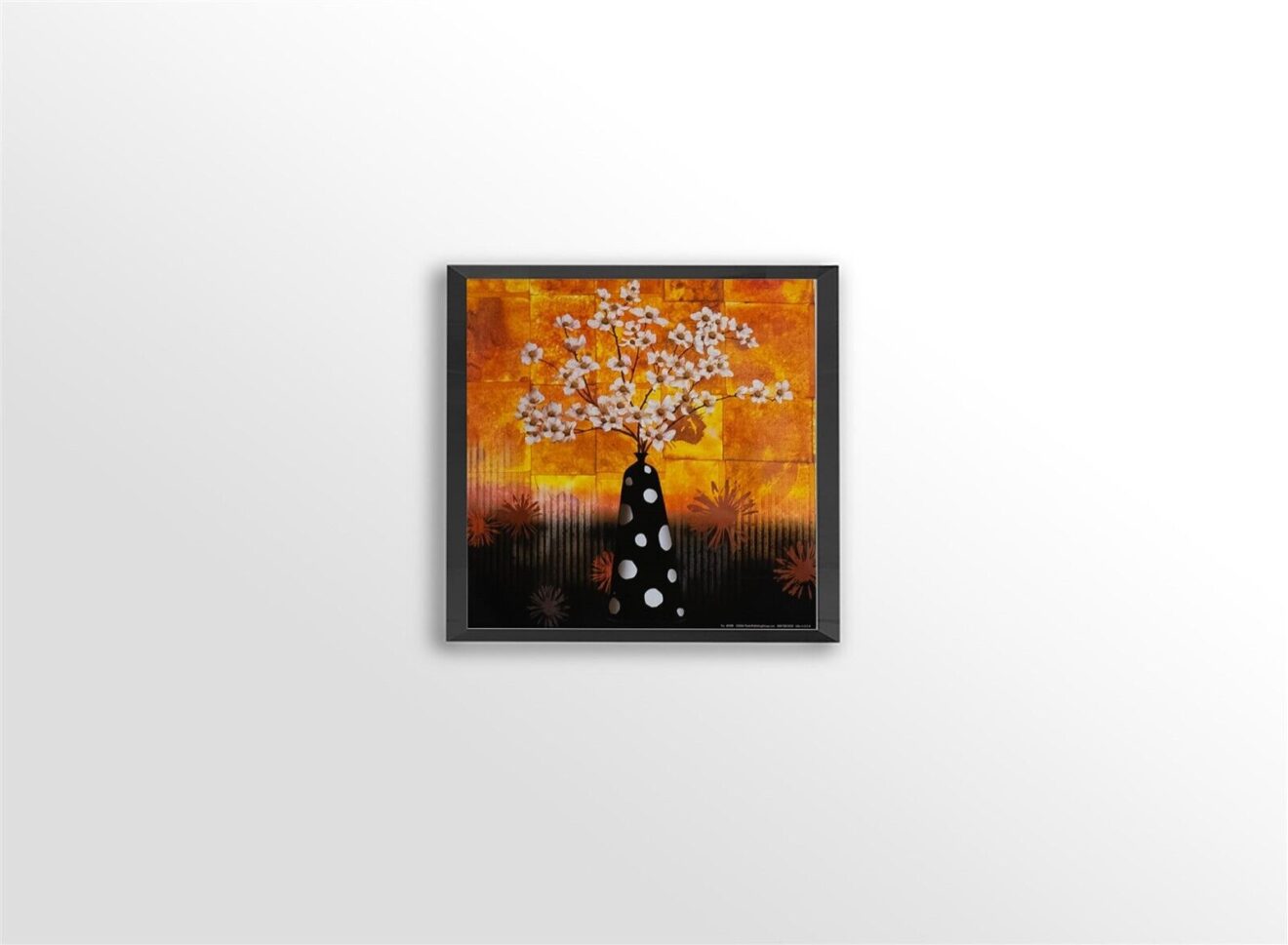 Vase With Flowers - 12x12 Art Poster Print for Wall, Home Decor - Image 3