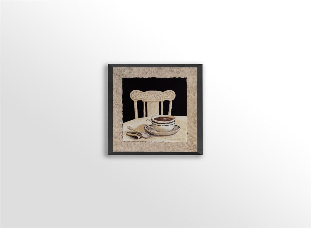 Stay For Coffee, by Olson - 12x12 Art Poster Print for Wall, Home Decor - Image 3