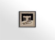 Stay For Coffee, by Olson - 12x12 Art Poster Print for Wall, Home Decor - Image 3