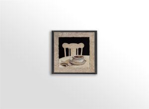 Stay For Coffee, by Olson - 12x12 Art Poster Print for Wall, Home Decor - Image 3