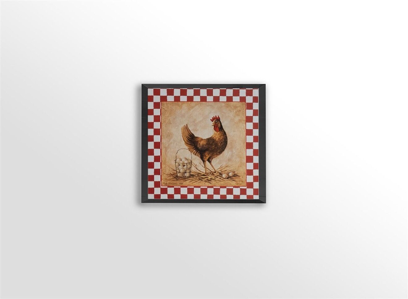 Hen, by Sibley - 12x12 Art Poster Print for Wall, Home Decor - Image 3