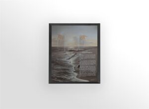 Footprints Poem - 11x14 Art Poster Print for Wall, Home Decor - Image 3