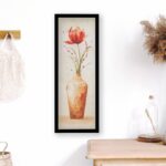 Tamara's Tulip, by Bowles - 12x36 Art Poster Print for Wall, Home Decor