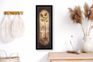 Secret Paradise, by Manning - 12x36 Art Poster Print for Wall, Home Decor