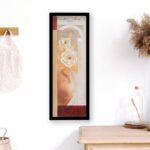 Rose Promenade I, by Robinson - 12x36 Art Poster Print for Wall, Home Decor