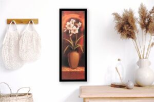 Vase V, by Tan Chun - 12x36 Art Poster Print for Wall, Home Decor