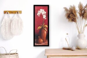 Vase III, by Tan Chun - 12x36 Art Poster Print for Wall, Home Decor