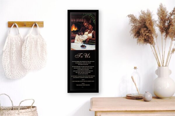 To Us, by Henry Lee Battle - 12x36 Art Poster Print for Wall, Home Decor