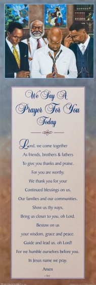 We Said a Prayer For You Today II, by Henry Lee Battle - 12x36 Art Poster Print for Wall, Home Decor - Image 2
