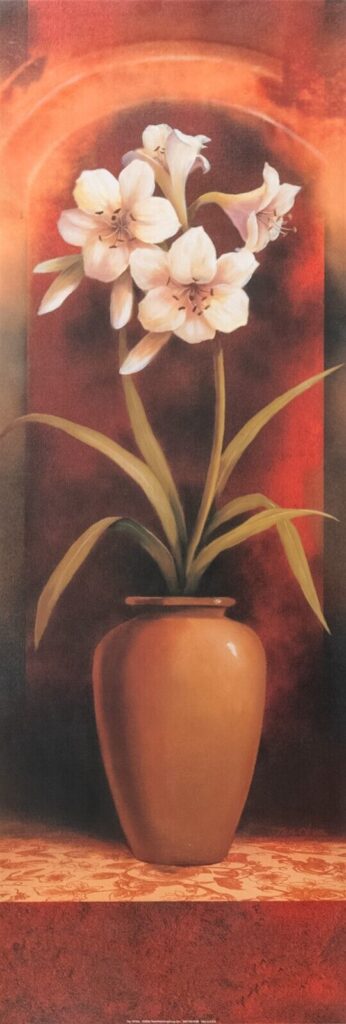 Vase V, by Tan Chun - 12x36 Art Poster Print for Wall, Home Decor - Image 2